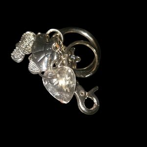 VINTAGE KEY/BAG CHARM.